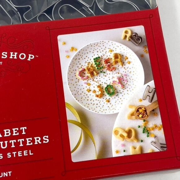 Target 26pc Christmas Alphabet Cookie Cutter Set Silver - Wondershop™ - Picture 3 of 10